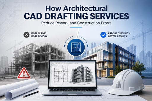 How Architectural CAD Drafting Services Reduce Rew